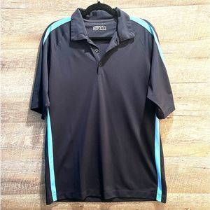 Nike Mens Blue Dry Fit Golf Polo Shirt Size Medium